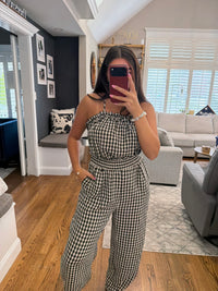 Millie Gingham Jumpsuit