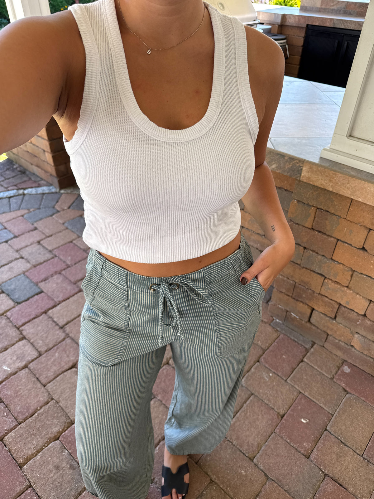 Pinstripe Pants