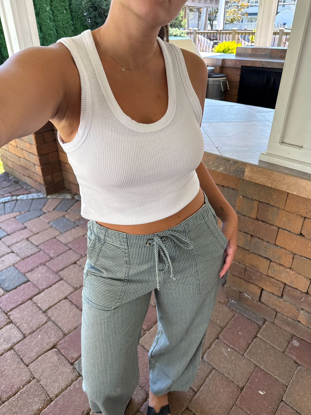 Pinstripe Pants