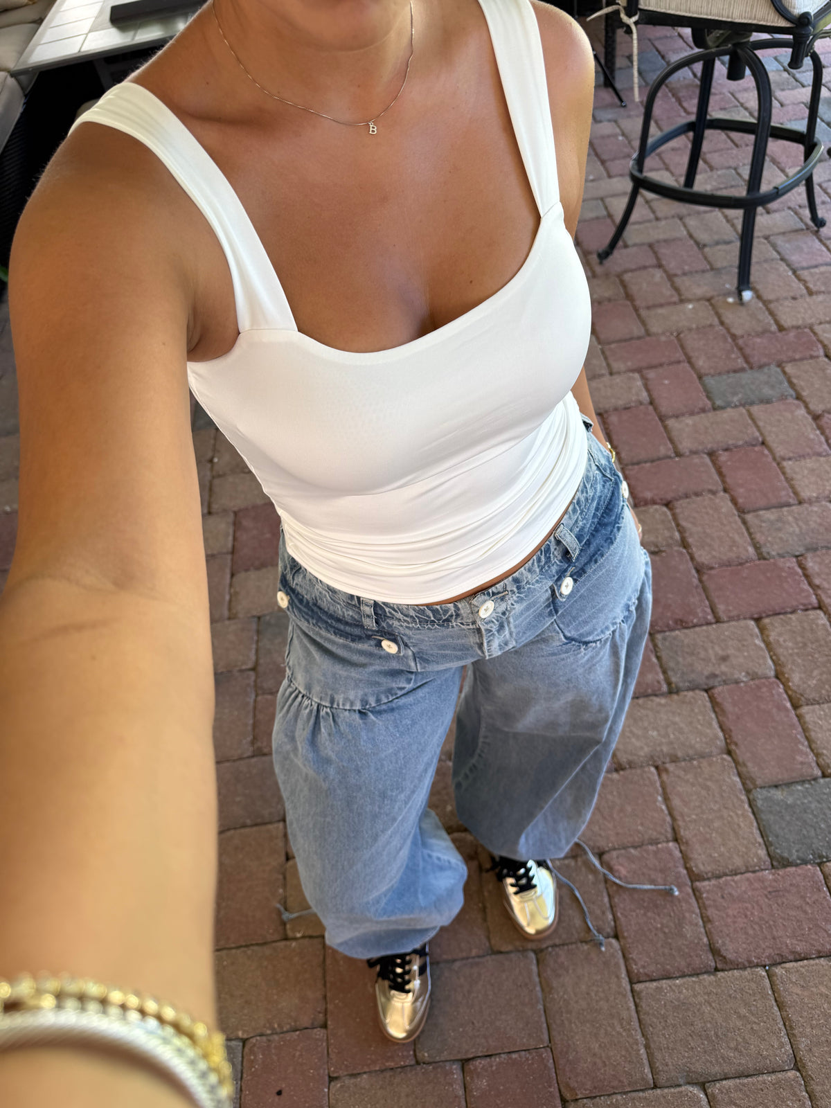 Bella Tank - White