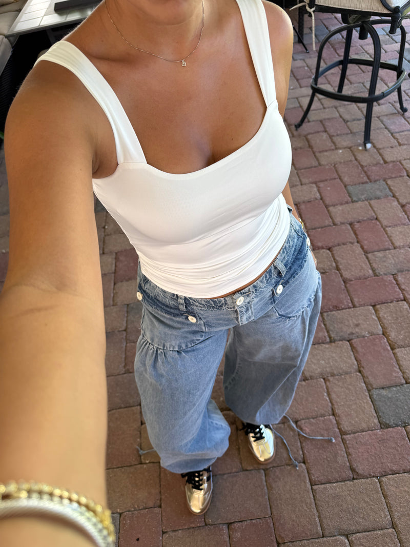Bella Tank - White