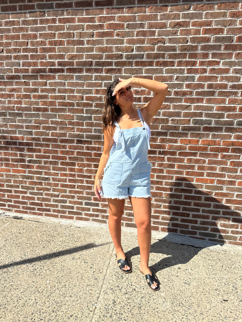 Indigo Denim Romper