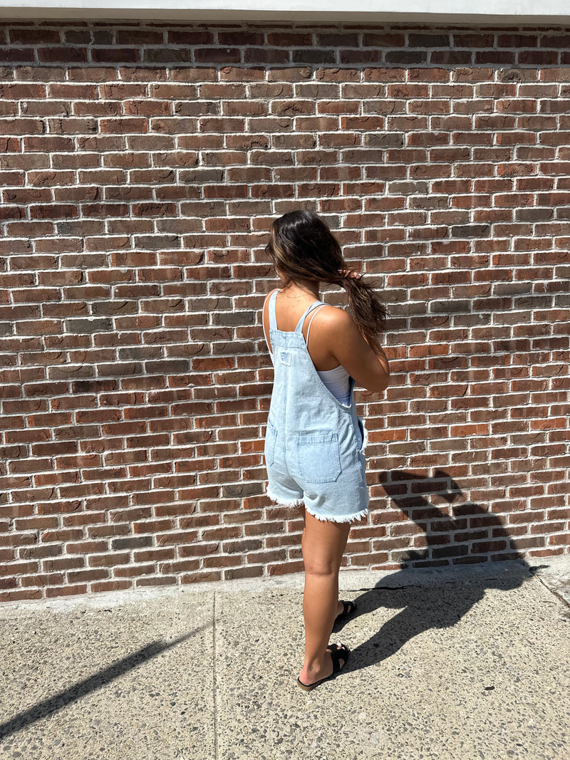 Indigo Denim Romper