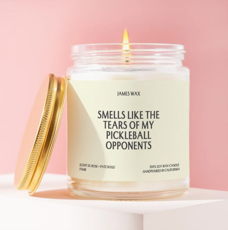 Pickleball Candle