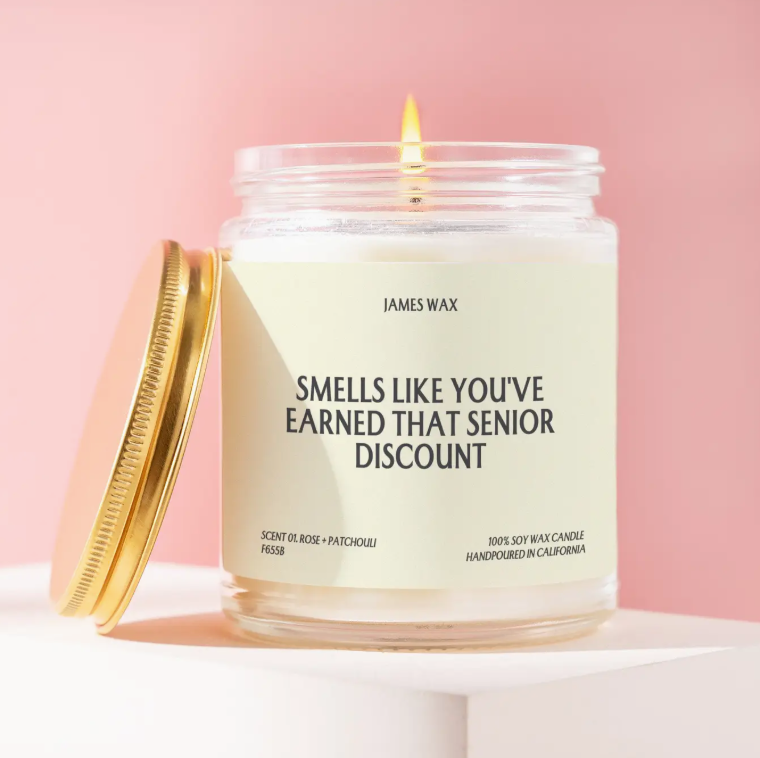 Senior Discount Candle