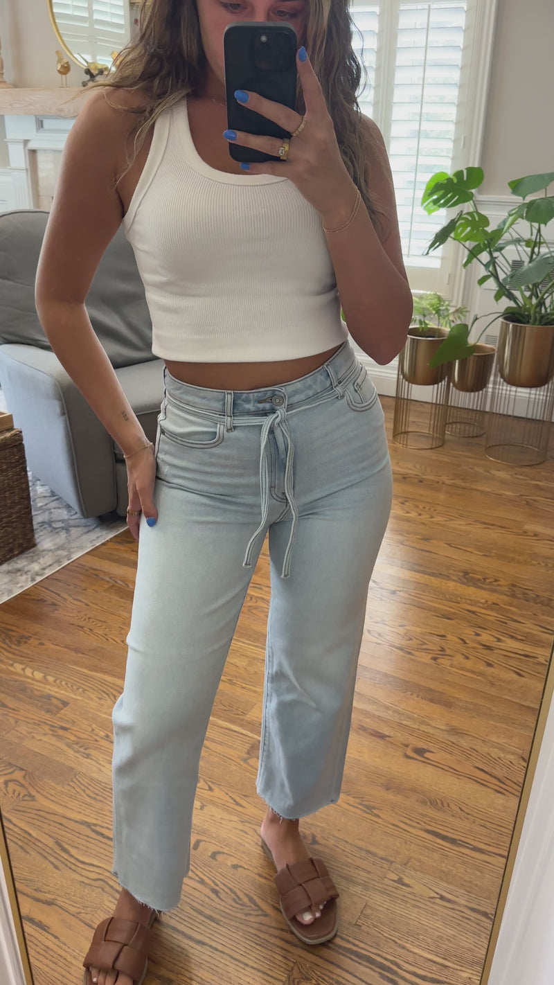 Tracey Knot Jeans